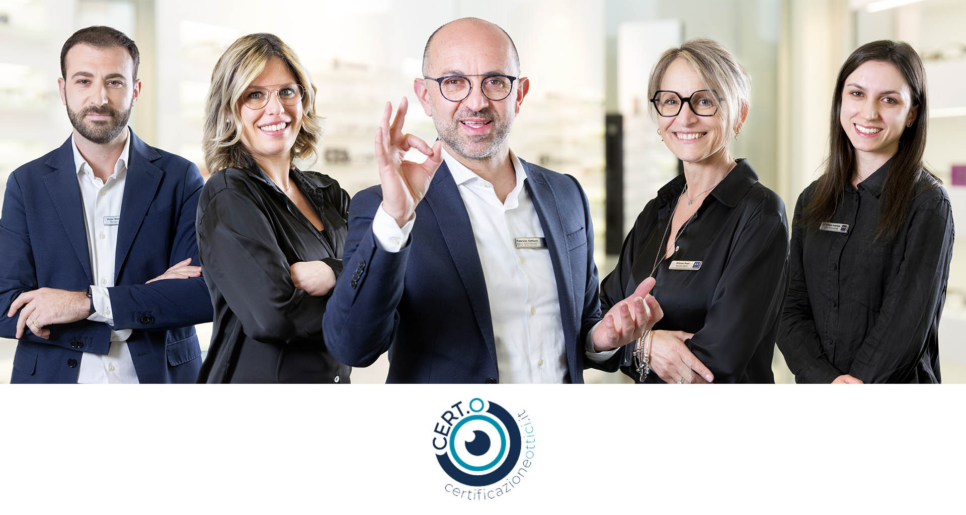 vettore ottica certo